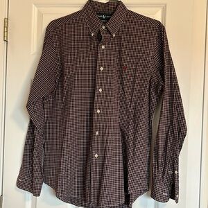Men’s dress shirt Ralph Lauren large plaid